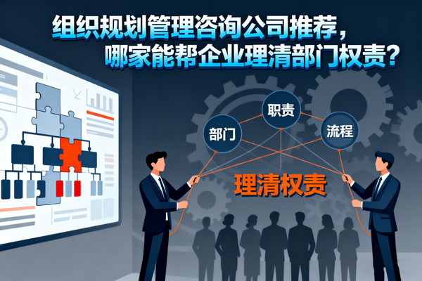 組織規劃管理咨詢公司推薦，哪家能幫企業理清部門權責？
