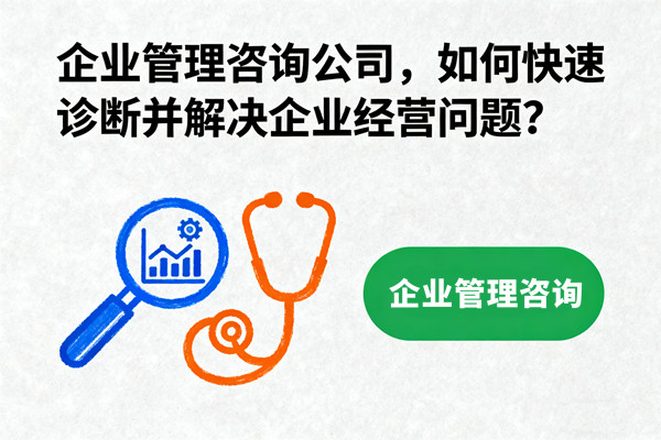企業管理咨詢公司，如何快速診斷并解決企業經營問題？