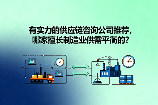 有實力的供應(yīng)鏈咨詢公司推薦，哪家擅長制造業(yè)供需平衡的？